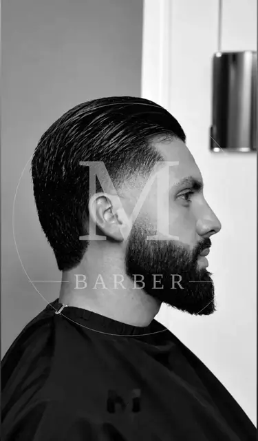 Coupe homme réalisée à domicile par M Barber en Creuse